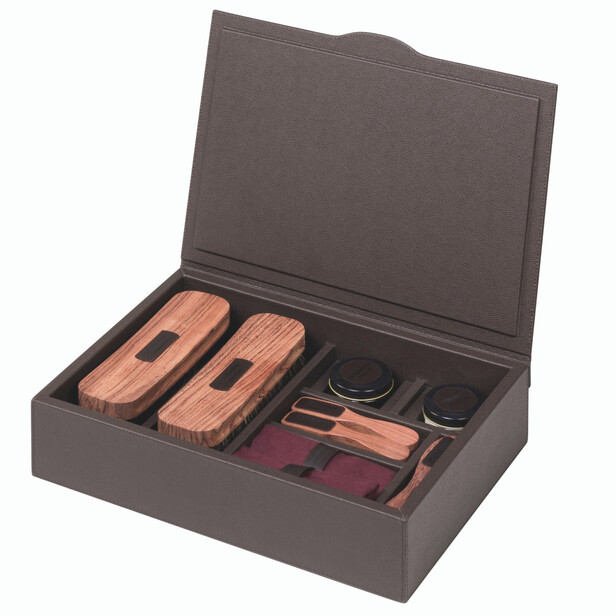 Cutie cu accesorii pentru curatarea pantofilor LUNA