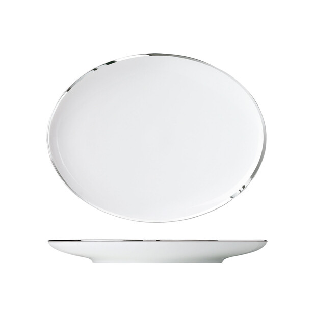 Platou oval mic TREASURE PLATINUM