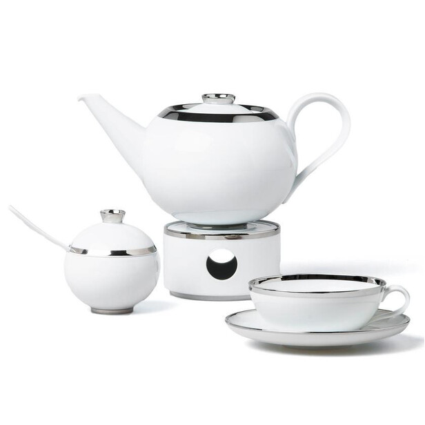 Bol pentru zahar cu capac TREASURE PLATINUM