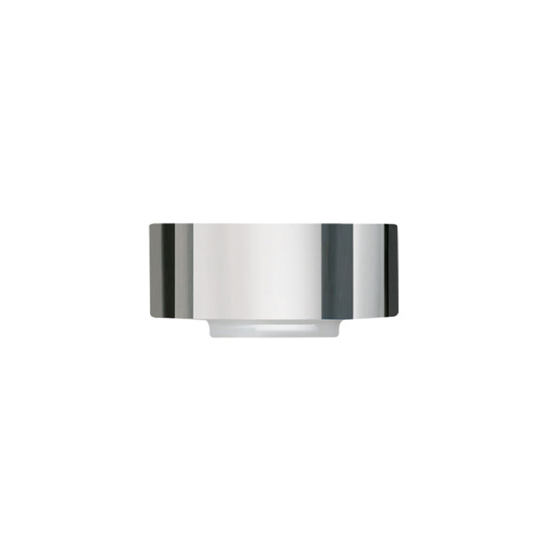 Bol cilindric XS cu exterior complet placat cu platina TREASURE PLATINUM
