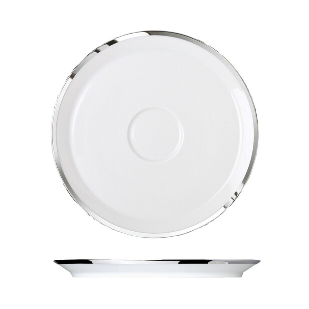 Farfurie universala pentru cani si cesti TREASURE PLATINUM