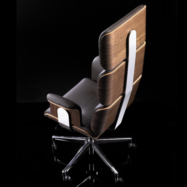 ARMADILLO 1 Scaun Directorial – Lux și Confort Ergonomic din Piele Naturală