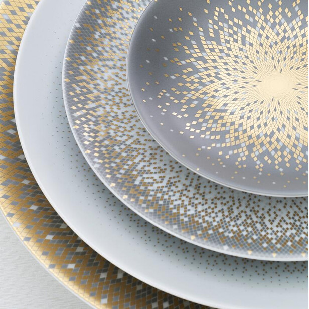 Set 4 farfurii pentru desert Souffle d’Or