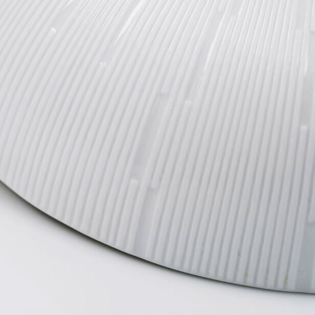Platou mare oval Infini Blanc