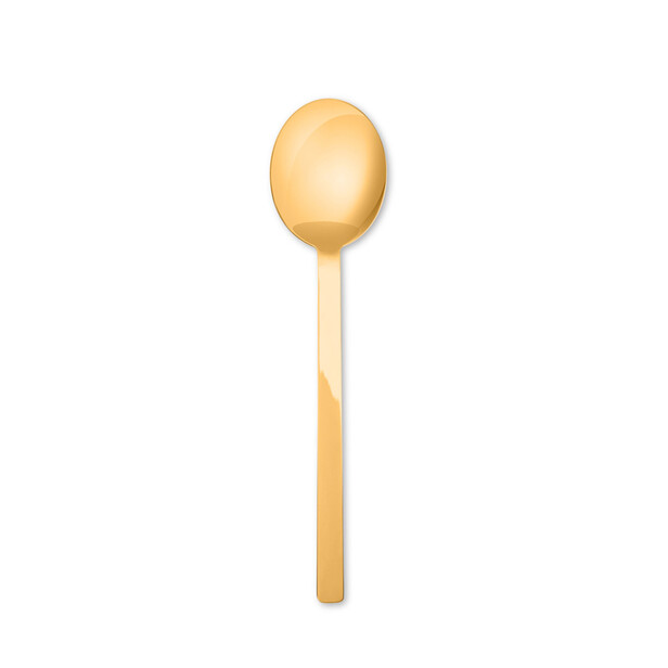 STILE ORO by Pininfarina – Linguriță pentru espresso din inox auriu, rafinament italian în detaliu