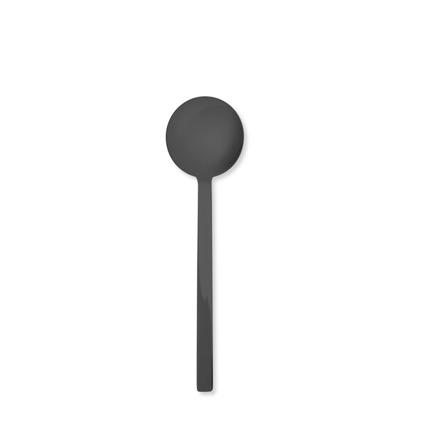 STILE NERO – Lingură Gourmet din inox, finisaj negru PVD