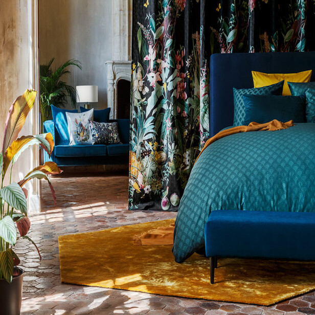 SO AVANT-GARDENING -Tesatura Imprimată Cu Design Floral Artistic