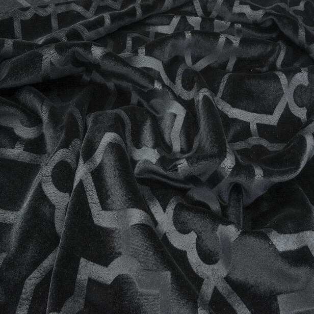 VELVET ELEGANT – catifea rafinată cu model în relief ton sur ton