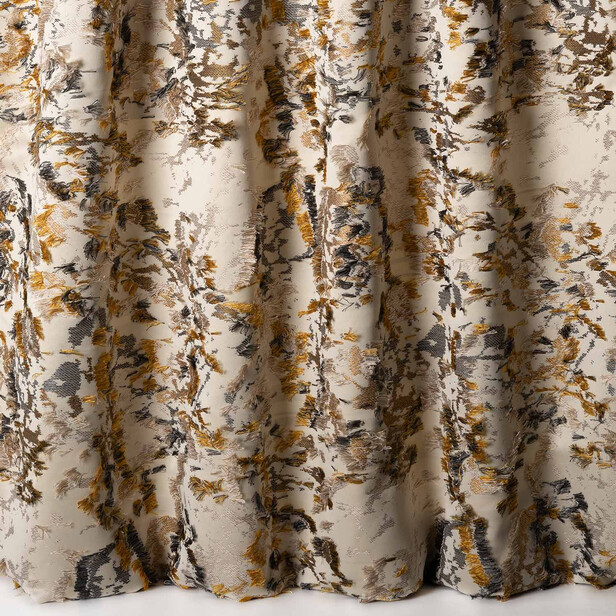 LELIO – Jacquard de satin multicolor cu efect lansé-découpé, Nobilis Paris