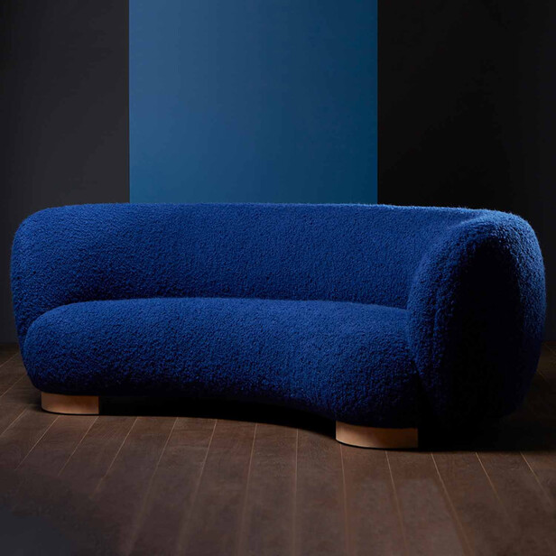 AWASSI – țesătură bouclé contemporană din fibre naturale