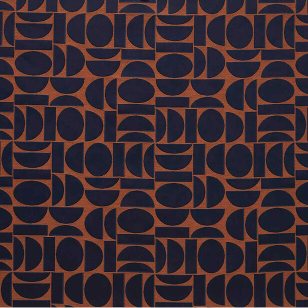 FJORD – Țesătură jacquard retro scandinav cu motive geometrice Lelièvre Paris