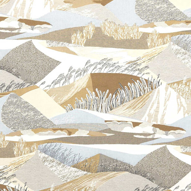 ALTITUDE – Țesătură decorativă din colecția Borealis, cu peisaj scandinav pictural