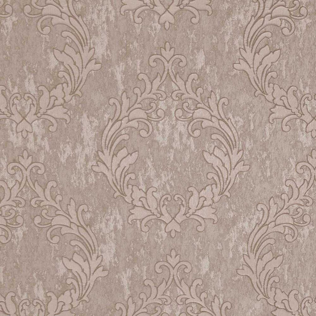 CHATEAU - Țesătură Jacquard Cu Ornament Clasic Ton Sur Ton Și Efect Patinat