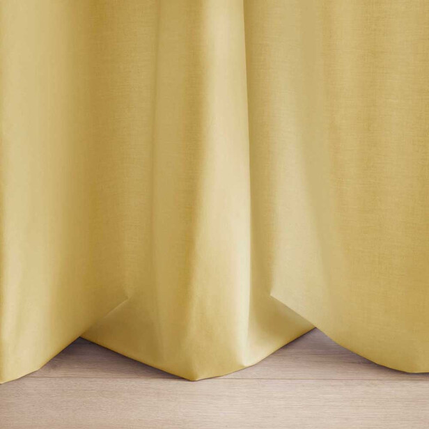 PURIS - Perdea Din Bumbac Tip Batist Fin, Semitransparent, Cu Luciu Delicat