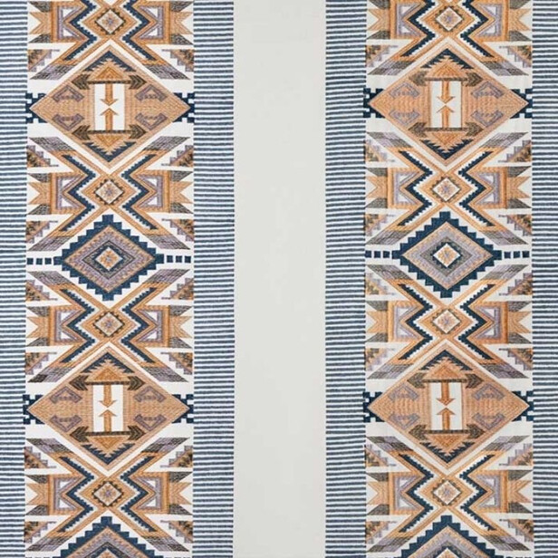 MALAIKA – Țesătură cu imprimeu și broderii inspirate de arta Ndebele