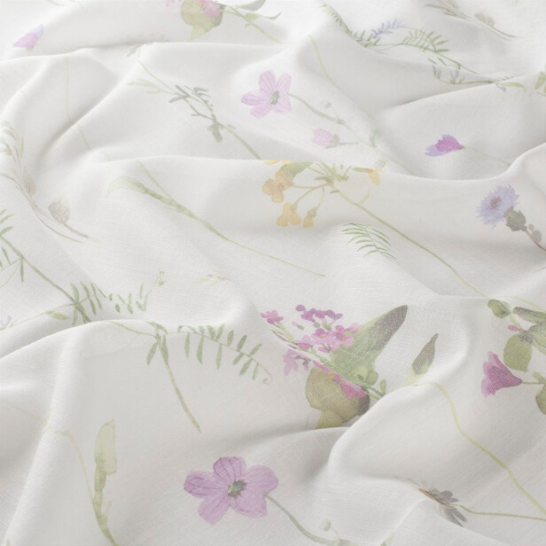 HAYFIELD – Perdea Imprimată Din Vâscoză, In Și Poliester Cu Design Floral Artistic