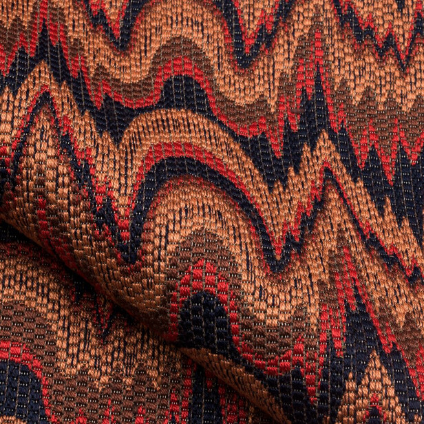 BARGELLO – Țesătură statement cu model geometric și culori vibrante