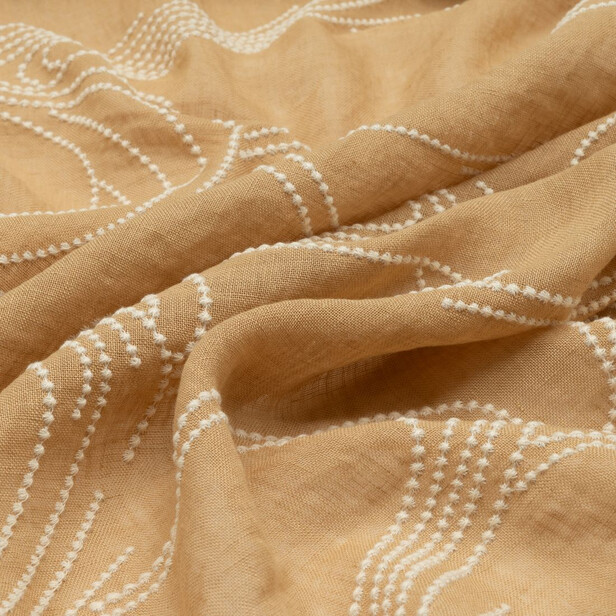 MADDALENA – Țesătură Din In Cu Broderie