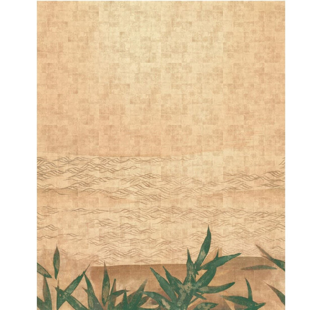 AKITA Tapet panoramic – Design Japonez cu Bambus pe Foiță de Aur, Nobilis