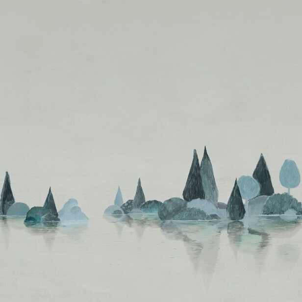 LES BORDS DES MARNE - Tapet panoramic cu peisaj liniștit pe malurile Marnei