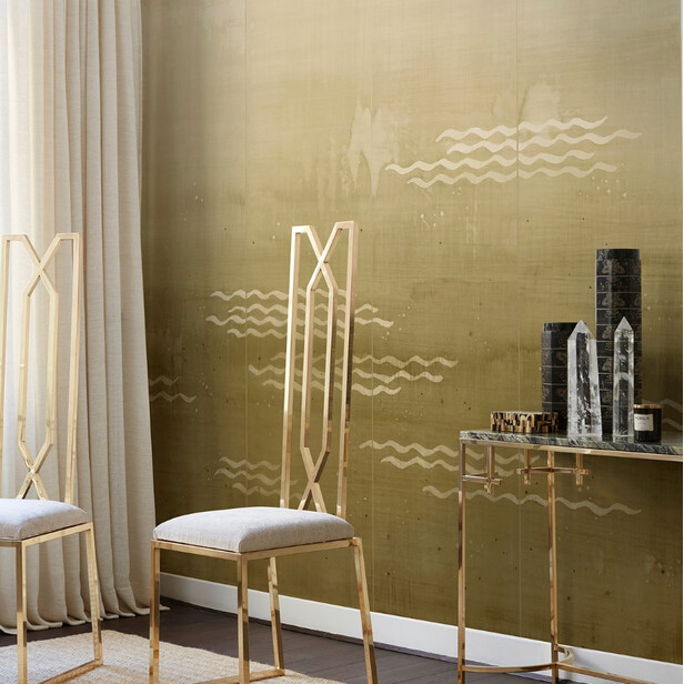 MINAWA Tapet Panoramic – Valuri Japoneze cu Eleganță Poetică