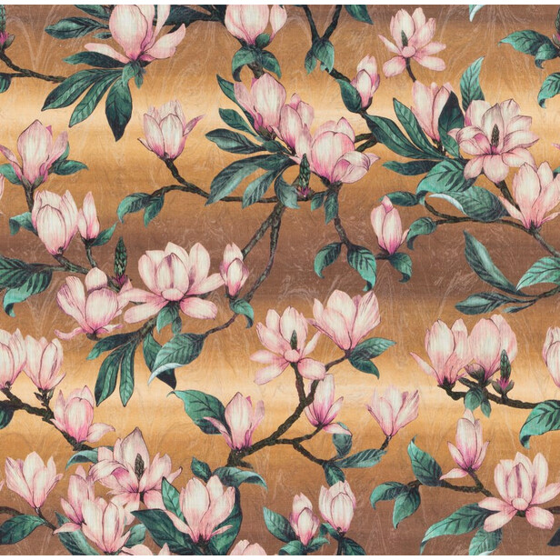 TIMELESS BEAUTY - țesătură imprimată cu magnolii spectaculoase