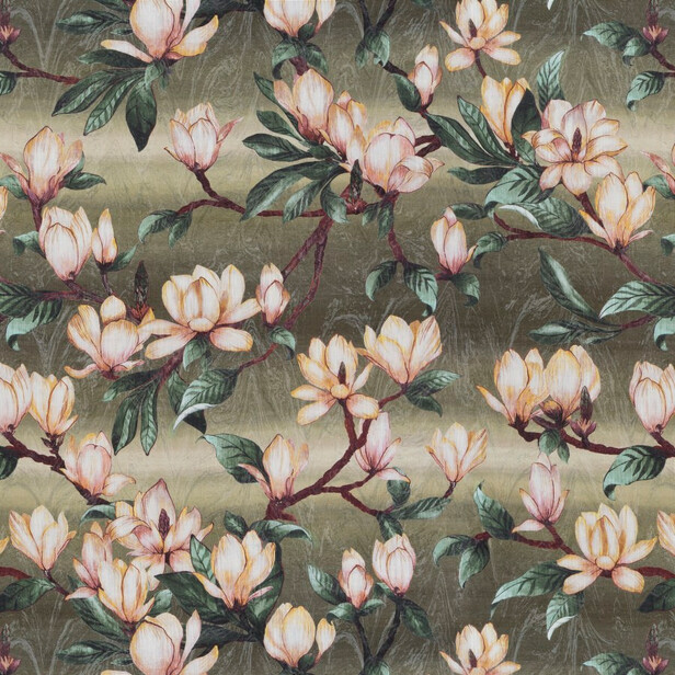 TIMELESS BEAUTY - țesătură imprimată cu magnolii spectaculoase