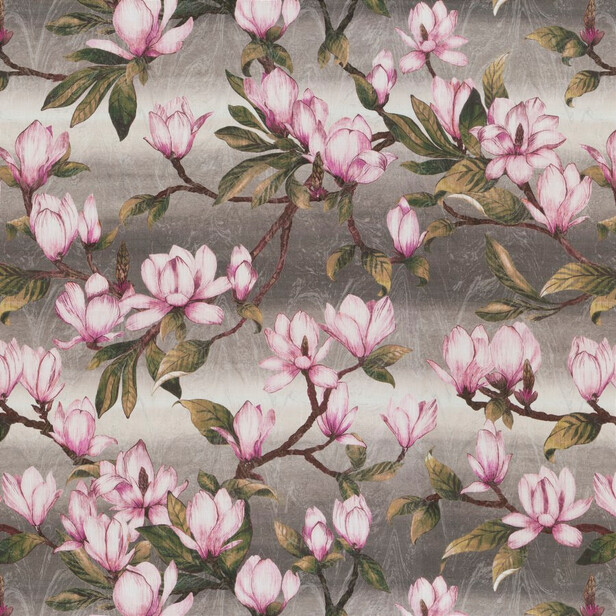 TIMELESS BEAUTY - țesătură imprimată cu magnolii spectaculoase
