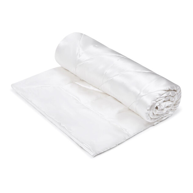 Pilota KONYA 200x200 – mătase naturală Tussah, pentru două anotimpuri