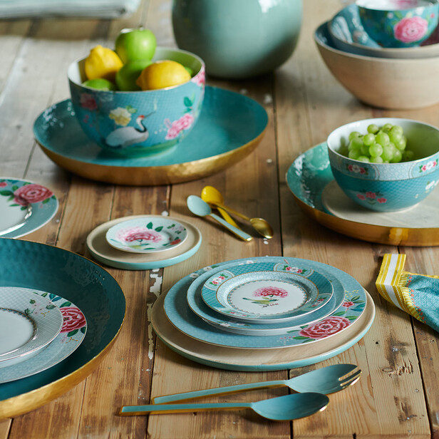 Vesela pentru ceai si cafea BLUSHING BIRDS BLUE