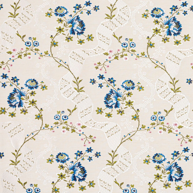 SISSI – Țesătură brocart clasic cu model floral imperial