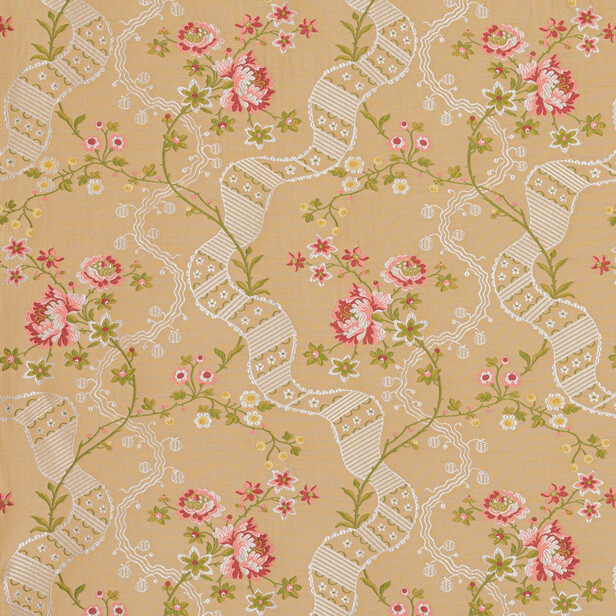 SISSI – Țesătură brocart clasic cu model floral imperial