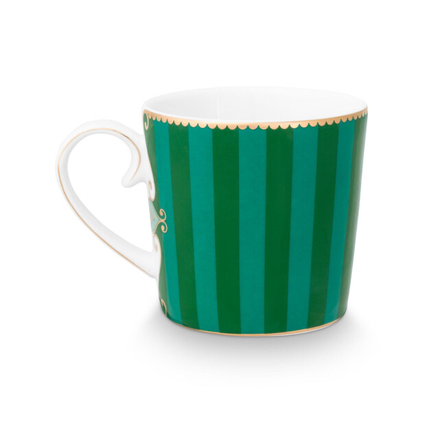LOVE BIRDS STRIPES – Set 6 căni mici din porțelan fin