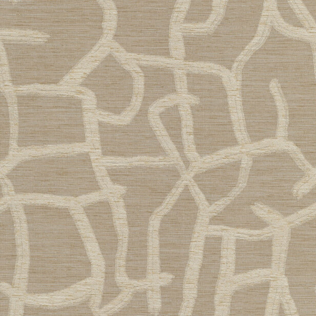 TINOR – Tapet Textil din In, Lână și Poliester cu Motive Organice Mari