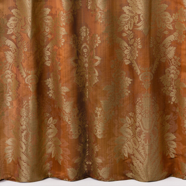 FOSCARINI - Tesatura cu motive vegetale și frunze aurii