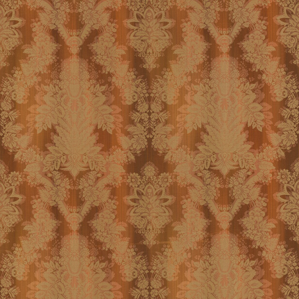 FOSCARINI - Tesatura cu motive vegetale și frunze aurii