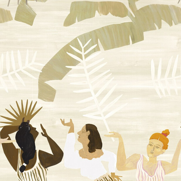 FAMOUS FRIENDS – Tapet cu motive africane exotice și energie vibrantă