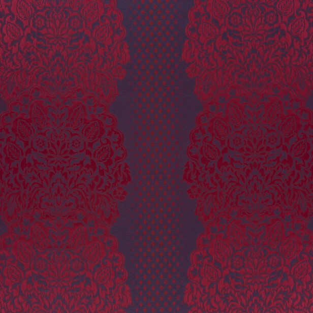 NOBLE – Draperie jacquard brodată, cu design ornamental sofisticat