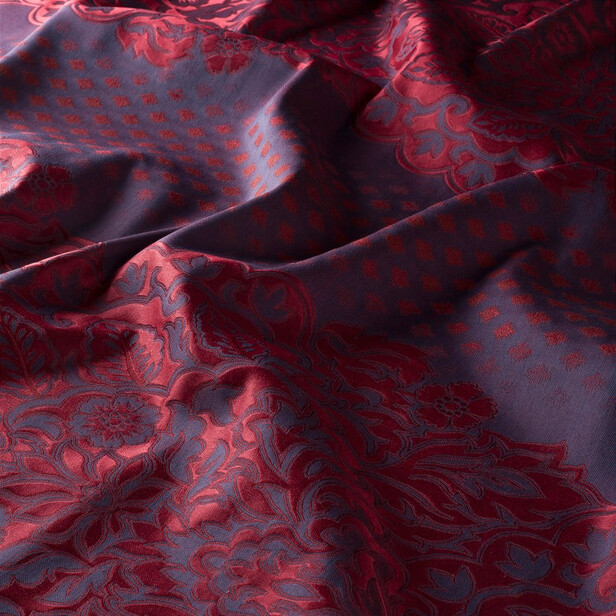 NOBLE – Draperie jacquard brodată, cu design ornamental sofisticat