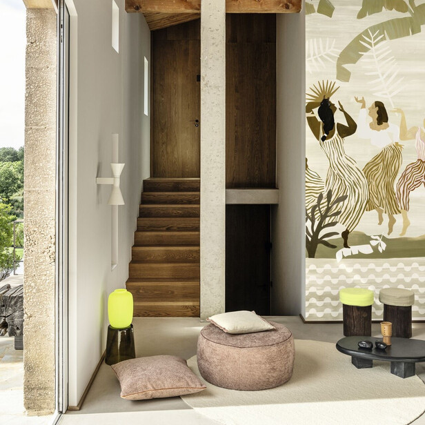 FAMOUS FRIENDS – Tapet cu motive africane exotice și energie vibrantă