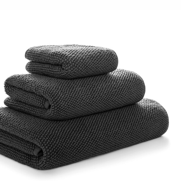 PEARL BLACK - Set de trei prosoape premium