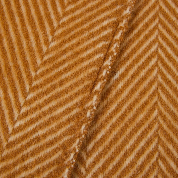 URUGUAY MAXI – Pled Orange din Lână Merinos Extrafină, Certificat GOTS