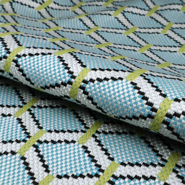 GUINGUETTE – țesătură jacquard cu romburi inspirată din cafenelele pariziene