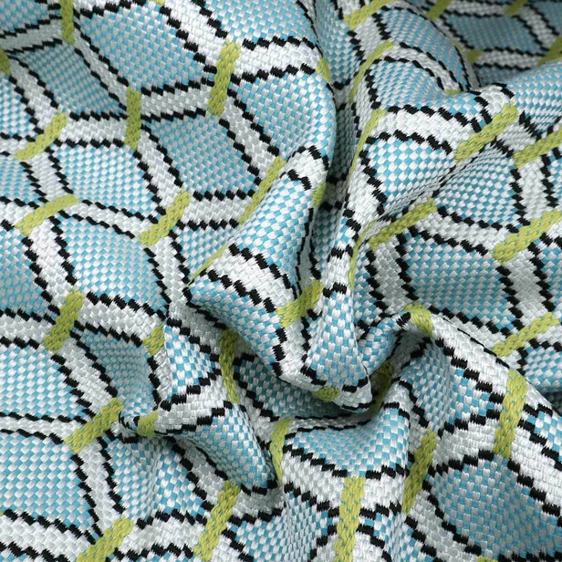 GUINGUETTE – țesătură jacquard cu romburi inspirată din cafenelele pariziene