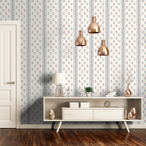 PETITE DAPURI – Tapet Floral de Lux Nina Campbell