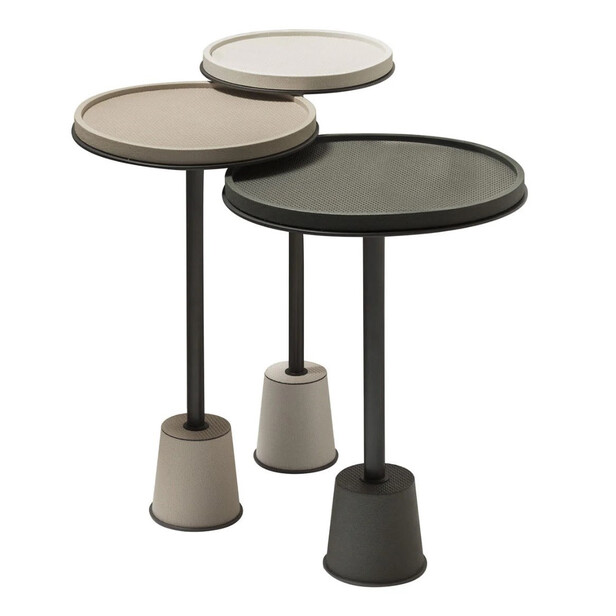 Set de 3 masute laterale, SORRENTO by Giobagnara