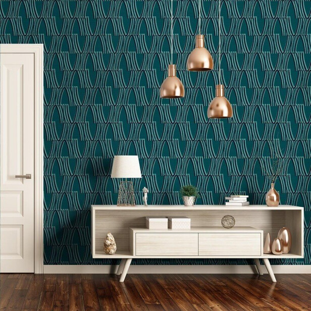 TEMPERA – Tapet la Rolă cu Design Grafic