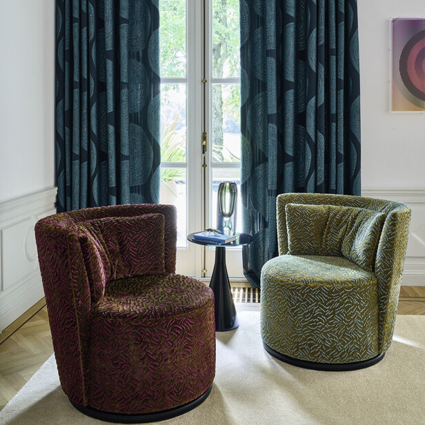 PREMIO – Material de tapițerie velur cu model în relief