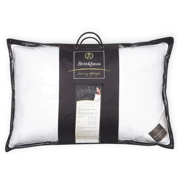 THE CHATEAU 50×75 – Pernă Premium Medie din Puf de Gâscă Brinkhaus