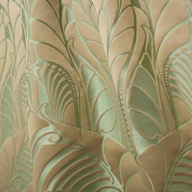 VITRAIL – țesătură din in și mătase cu inspirație Art Nouveau & Art Deco